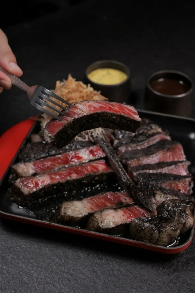 อุณหภูมิเนื้อสเต็ก