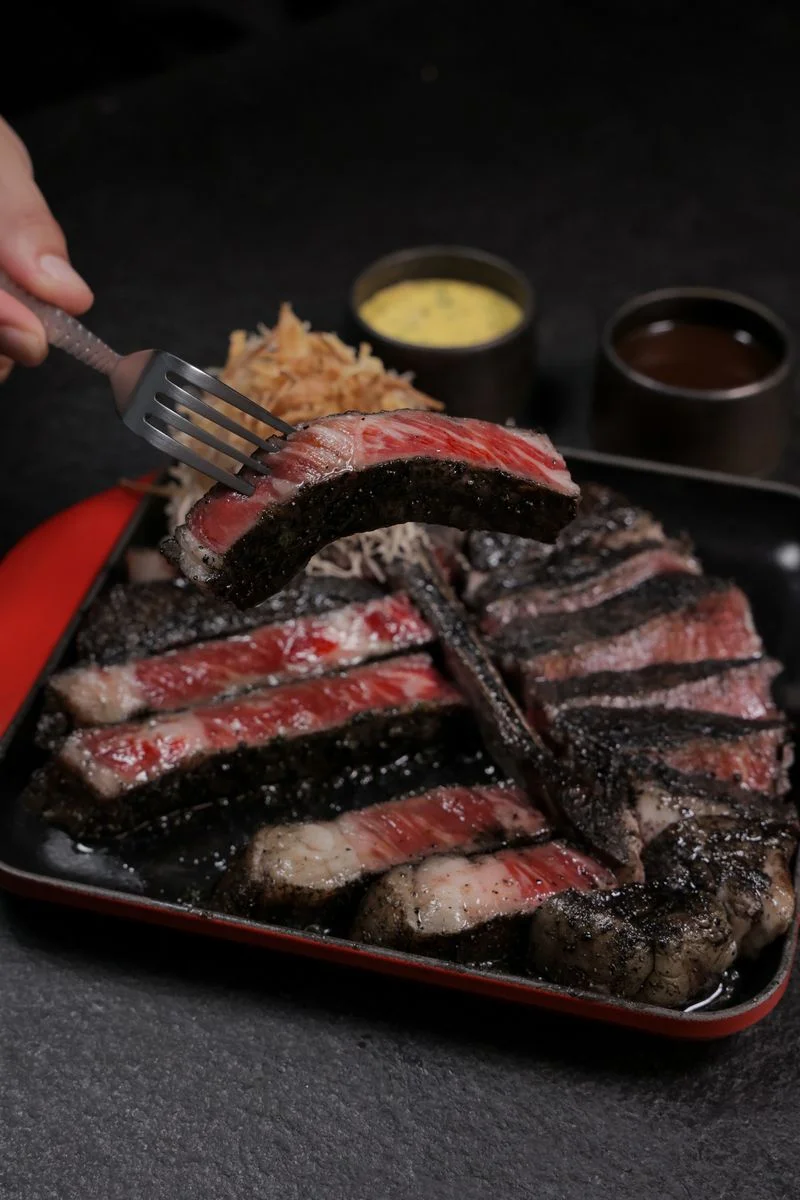 อุณหภูมิเนื้อสเต็ก